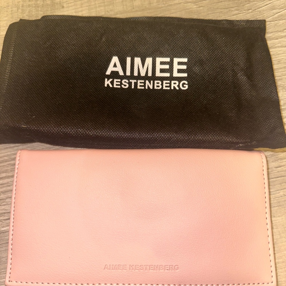 Aimee Kestenberg Soft Pink Card Holder wallet